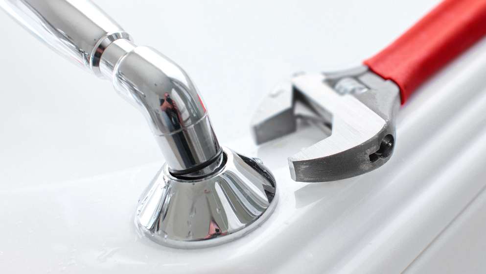 Bath wrench plumbing